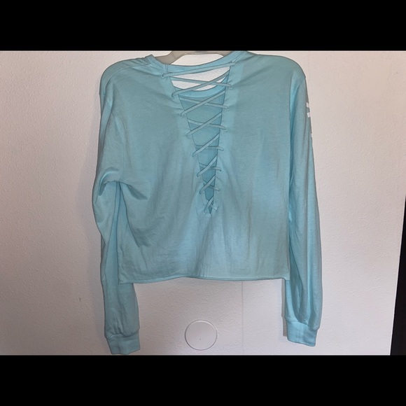 Victoria secret Pink long sleeve crop top - Picture 2 of 3